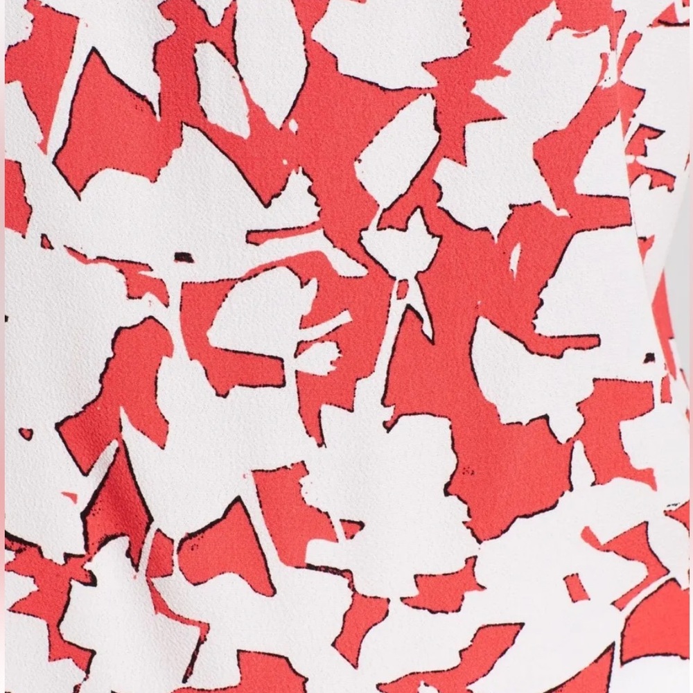 Kate Spade Cap Sleeve Print Top - Picture 8 of 12